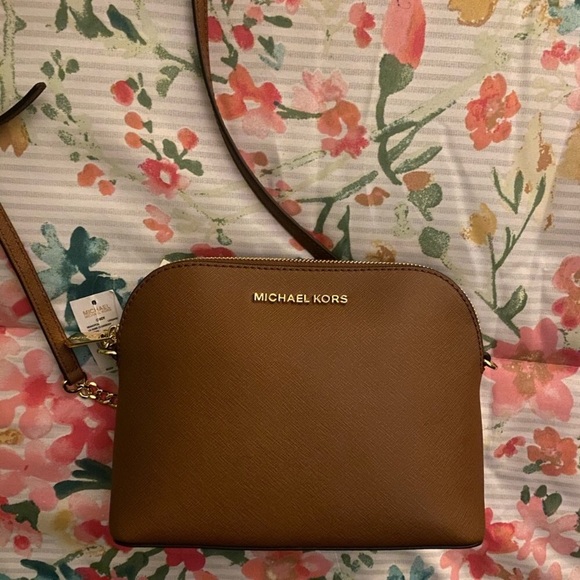 MK Large Cindy Luggage Crossbody Bag NWT - Picture 6 of 8